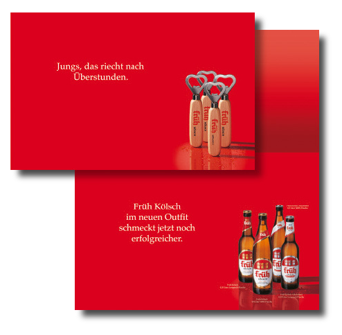 Früh Kölsch – Longneck-Sales-Flyer