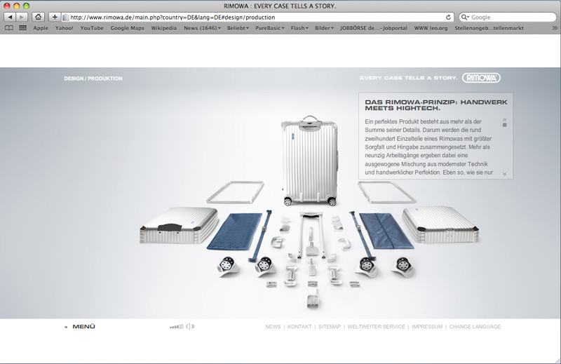 Rimowa Website 5