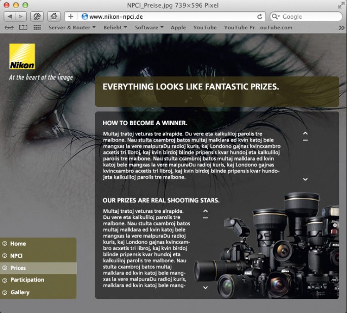 www Nikon-Photokina Preise