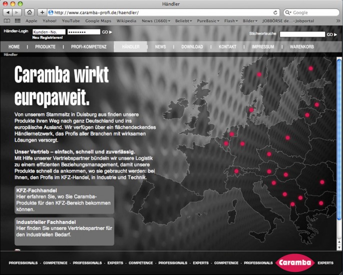 caramba B2B Homepage 5